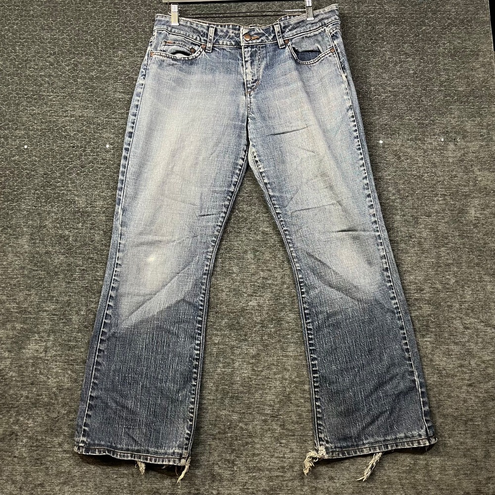 Joe's Jeans Women's Blue Denim Stretch Relaxed Straight Fit USA Made - 32